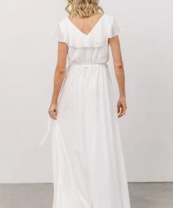 Soi Gaia Tulip Wrap Dress | Off White 9 Soi Gaia Tulip Wrap Dress | Off White