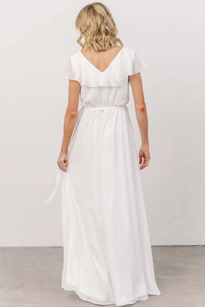 Soi Gaia Tulip Wrap Dress | Off White 3 Soi Gaia Tulip Wrap Dress | Off White