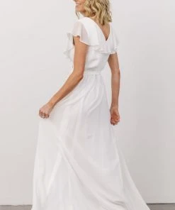 Soi Gaia Tulip Wrap Dress | Off White 13 Soi Gaia Tulip Wrap Dress | Off White