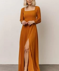 BB Custom Dresses Giselle Maxi Dress | Amber