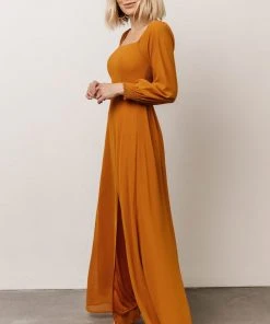 BB Custom Dresses Giselle Maxi Dress | Amber