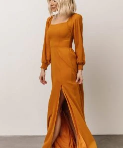 BB Custom Dresses Giselle Maxi Dress | Amber