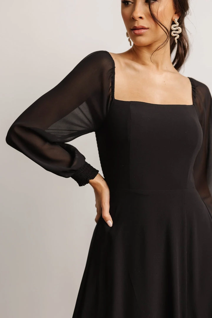 BB Custom Giselle Maxi Dress | Black 7 BB Custom Giselle Maxi Dress | Black