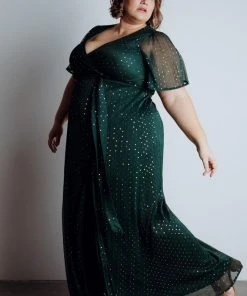 BB Custom Grace Sparkle Gown | Emerald Dresses