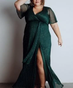 BB Custom Grace Sparkle Gown | Emerald Dresses