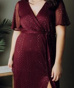 BB Custom Dresses Grace Sparkle Gown | Mulberry