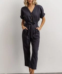 IL Boho Heidi Jumpsuit | Dark Slate