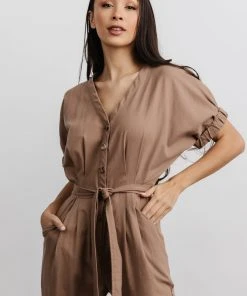 IL Boho Heidi Jumpsuit | Mocha