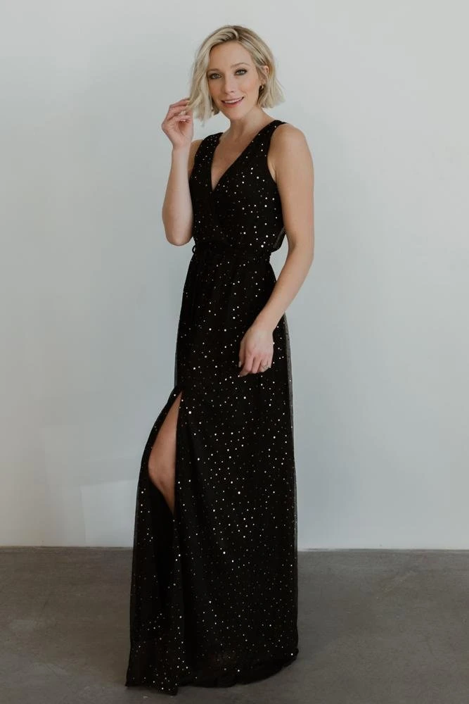 BB Custom Helen Tank Sparkle Gown | Black Dresses 7 BB Custom Helen Tank Sparkle Gown | Black Dresses