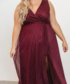 BB Custom Dresses Helen Tank Sparkle Gown | Mulberry