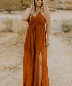 BB Custom Hera Maxi Dress | Copper Dresses
