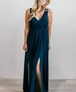 BB Custom Dresses Hera Maxi Dress | Peacock