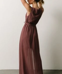 BB Custom Hera Maxi Dress | Vintage Plum
