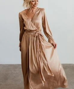 DD Holly Satin Maxi Dress | Champagne Dresses 20 DD Holly Satin Maxi Dress | Champagne Dresses