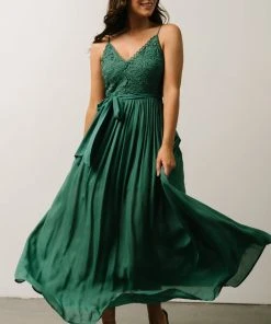 DD Imogene Lace Maxi Dress | Jade
