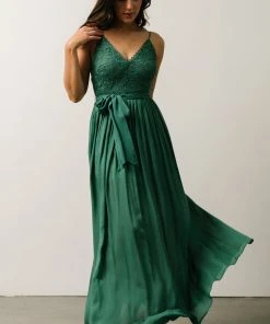 DD Imogene Lace Maxi Dress | Jade