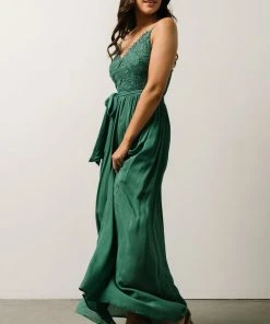 DD Imogene Lace Maxi Dress | Jade