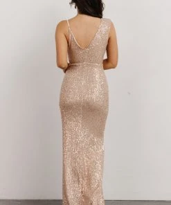 RR Isla Sequin Gown | Champagne Dresses 9 RR Isla Sequin Gown | Champagne Dresses