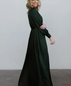 BB Custom Dresses Jenna Maxi Dress | Green