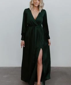 BB Custom Dresses Jenna Maxi Dress | Green