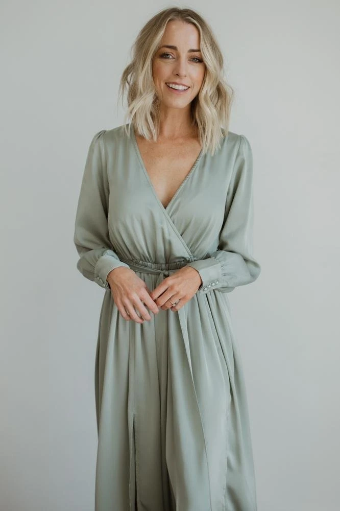 BB Custom Jenna Maxi Dress | Sage Dresses 3 BB Custom Jenna Maxi Dress | Sage Dresses