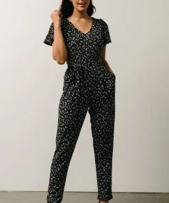 GIL Jewel Jumpsuit | Navy Print