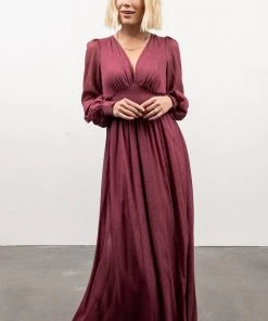 RR Juliette Shimmer Maxi Dress | Orchid Dresses