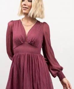 RR Juliette Shimmer Maxi Dress | Orchid Dresses