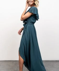 BB Custom Dresses Katya Ruffle Maxi Dress | Dusty Topaz 11 BB Custom Dresses Katya Ruffle Maxi Dress | Dusty Topaz