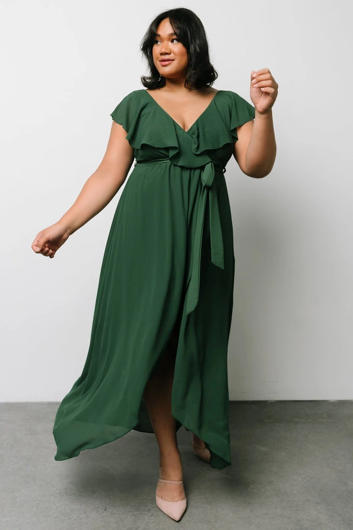 BB Custom Katya Ruffle Maxi Dress | Evergreen Dresses 4 BB Custom Katya Ruffle Maxi Dress | Evergreen Dresses