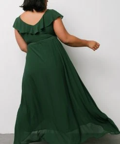 BB Custom Katya Ruffle Maxi Dress | Evergreen Dresses 21 BB Custom Katya Ruffle Maxi Dress | Evergreen Dresses