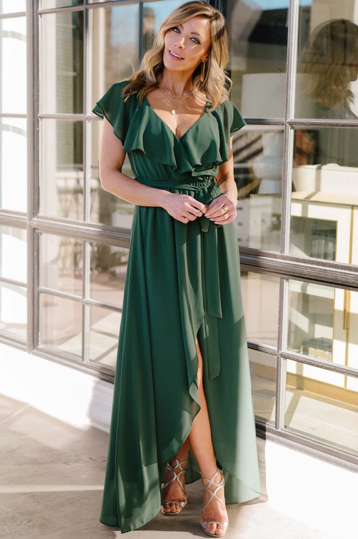 BB Custom Katya Ruffle Maxi Dress | Evergreen Dresses 7 BB Custom Katya Ruffle Maxi Dress | Evergreen Dresses