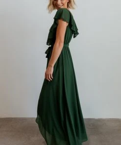 BB Custom Katya Ruffle Maxi Dress | Evergreen Dresses 22 BB Custom Katya Ruffle Maxi Dress | Evergreen Dresses