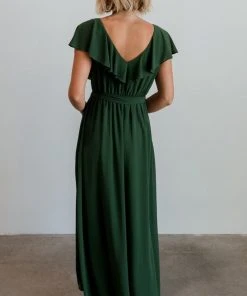 BB Custom Katya Ruffle Maxi Dress | Evergreen Dresses 24 BB Custom Katya Ruffle Maxi Dress | Evergreen Dresses
