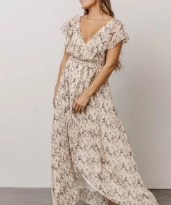 BB Custom Katya Ruffle Maxi Dress | Garden Print 7 BB Custom Katya Ruffle Maxi Dress | Garden Print