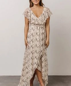 BB Custom Katya Ruffle Maxi Dress | Garden Print 8 BB Custom Katya Ruffle Maxi Dress | Garden Print