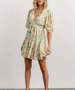 FT Keilani Short Dress | Multi Floral Dresses