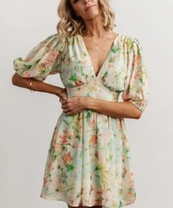 FT Keilani Short Dress | Multi Floral Dresses