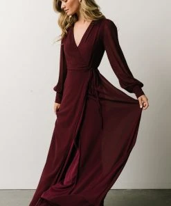 Soi Kelsey Wrap Dress | Mulberry Dresses