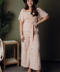 HAY Kendall Floral Jumpsuit | Coral 9 HAY Kendall Floral Jumpsuit | Coral