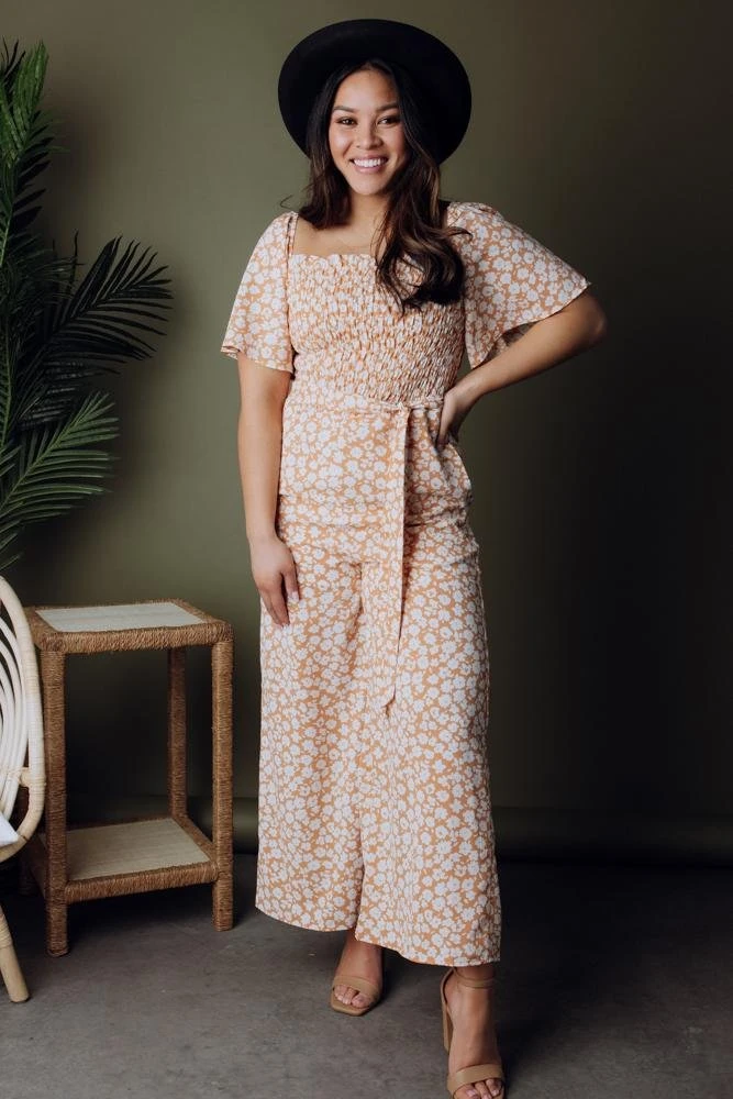 HAY Kendall Floral Jumpsuit | Coral 3 HAY Kendall Floral Jumpsuit | Coral