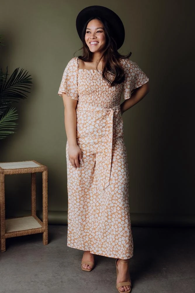 HAY Kendall Floral Jumpsuit | Coral 7 HAY Kendall Floral Jumpsuit | Coral