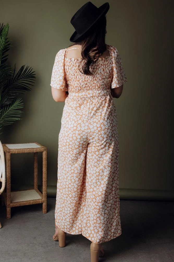 HAY Kendall Floral Jumpsuit | Coral 5 HAY Kendall Floral Jumpsuit | Coral