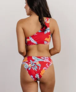 BJB Swim Keona Bikini Bottom | Red Floral