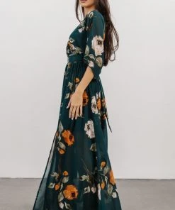 BB Custom Kia Kimono Maxi Dress | Deep Topaz Floral Dresses 19 BB Custom Kia Kimono Maxi Dress | Deep Topaz Floral Dresses