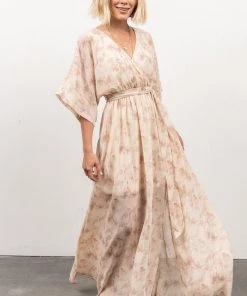 BB Custom Kia Kimono Maxi Dress | Mauve Print Dresses 17 BB Custom Kia Kimono Maxi Dress | Mauve Print Dresses