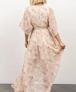 BB Custom Kia Kimono Maxi Dress | Mauve Print Dresses 21 BB Custom Kia Kimono Maxi Dress | Mauve Print Dresses