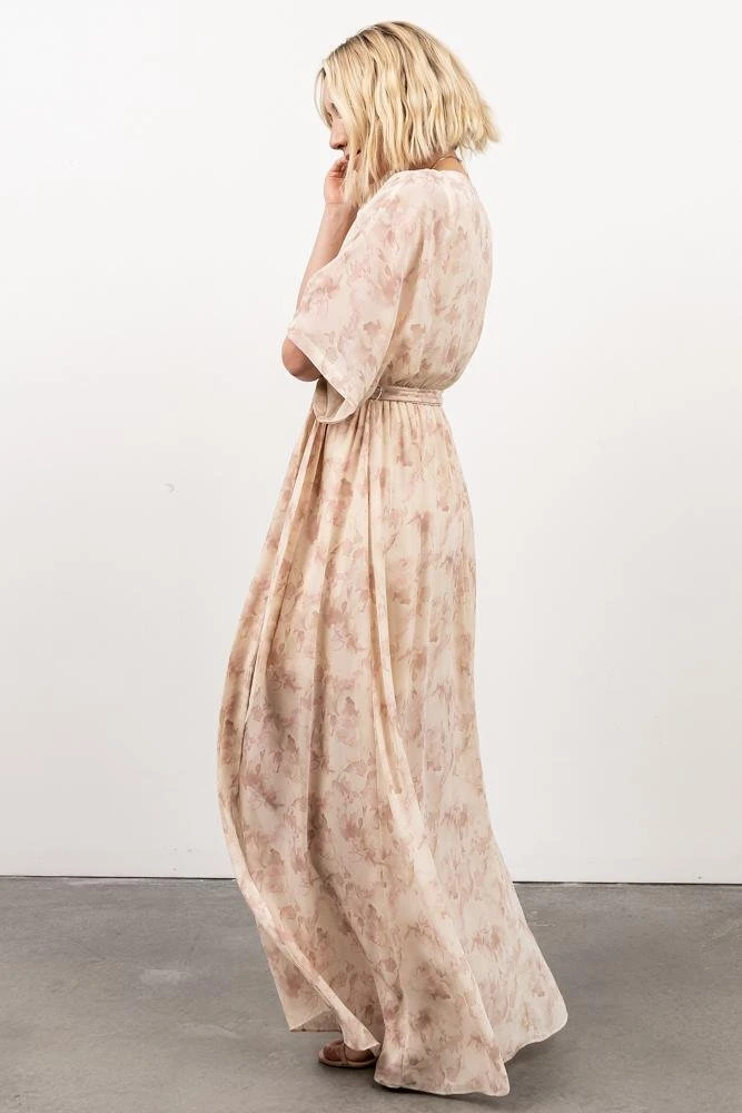 BB Custom Kia Kimono Maxi Dress | Mauve Print Dresses 7 BB Custom Kia Kimono Maxi Dress | Mauve Print Dresses