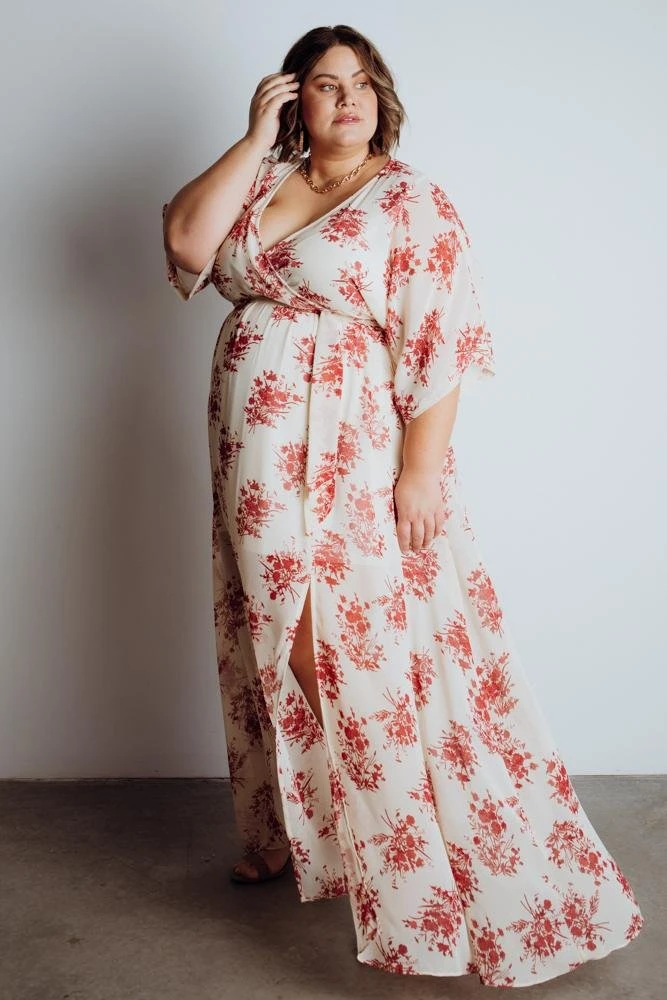 BB Custom Kia Kimono Maxi Dress | Red Floral 11 BB Custom Kia Kimono Maxi Dress | Red Floral