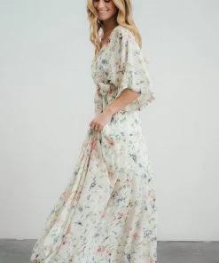 BB Custom Kia Kimono Maxi Dress | Spring Floral Dresses